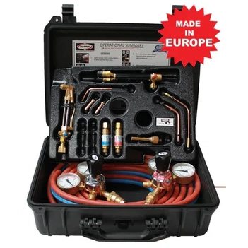 Contractors Upgrade Kit Oxy/Acet Kit With Model 601 Regulator Harris   main image