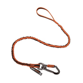 Squids 3109F(x) Dbl-Locking Single Carabiner Tool Lanyard with Swivel – 25lbs 19809