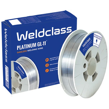 Gasless PLATINUM GL-11 MIG Wire 0.8mm 200mm 4.5kg Spool Weldclass 2-088FM