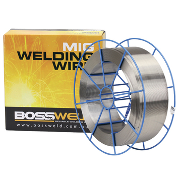 Stainless Steel Mig Wire 0.8mm 15 Kg 316LSi Bossweld 200086