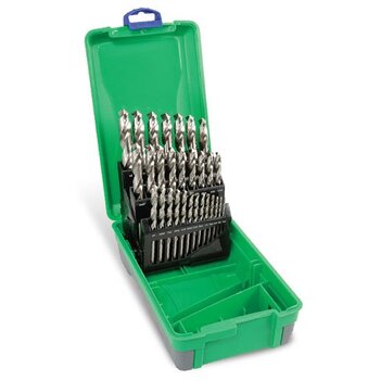 HSS Jobber Set In ABS Plastic 1/16-1/2" 29 Piece Bright 2006-F3