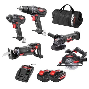 Cordless 5 Piece Combo Kit 18V All in One Katana 220550