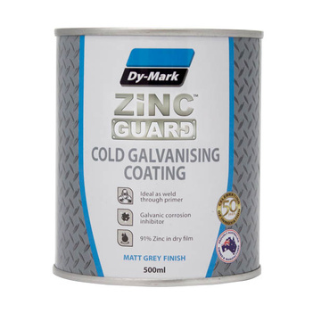 Cold Galvanising Coating 500ml 91% Zinc Dymark 230731050
