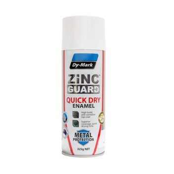 Zinc Guard Quick Dry Enamel White High Gloss 325g 230932311