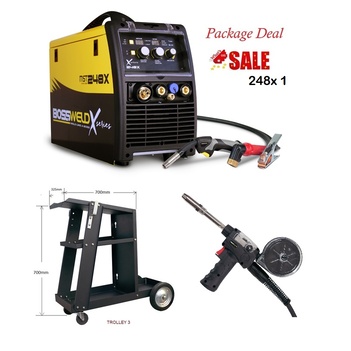 248X MST Multipurpose Welder Package Deal Bossweld