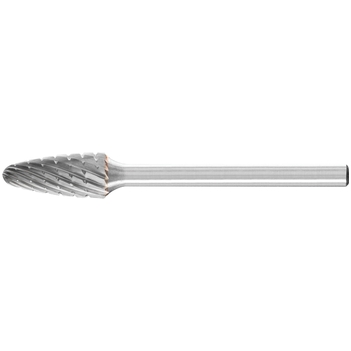 Carbide Burr Tree Radius 1/4" Shank 3/8" x 3/4" SF-3 Pferd 26007218