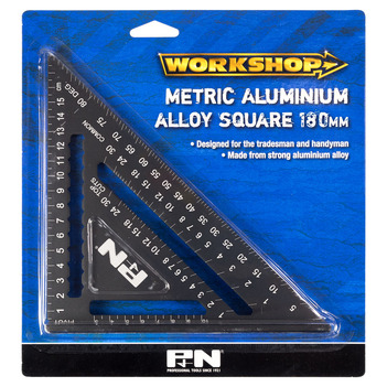 METRIC ALUMINIUM BUILDERS TRIANGLE 180mm SUTTON 267900180