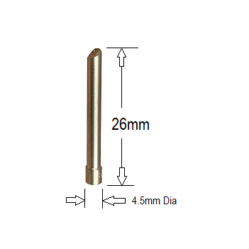 Wedge Collet 1.6mm Female 2C116GS