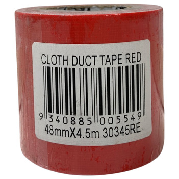 Cloth Tape Red 48mm x 4.5 Metres 30345RE