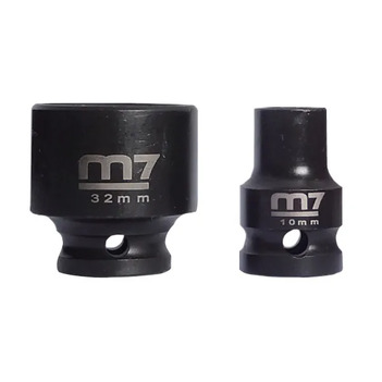 M7 Impact  Socket With Hang Tab 1/2" DR 6 Point 9MM M7-MA411M09
