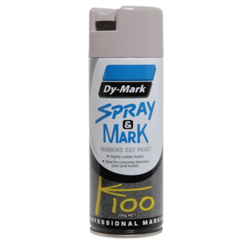Grey Spray & Mark Marking Out Paint 350g 40013513
