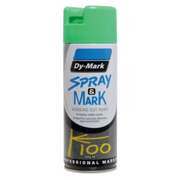 Spray & Mark Fluro Green Marking Out Paint 350g