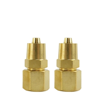 400190 Bossweld LP112 Hose Connector Right Hand Oxygen (Pkt 2)