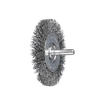 Shank-Mounted Wheel Brushes Crimped RBU 5015/6,35 ST 0,30 Universal Pferd 43740004