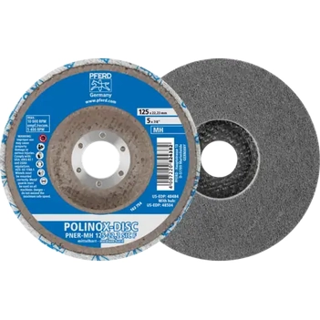Polinox Pressed Non-Woven Disc PNER-MH 125-22,2 SIC F Medium-Hard Pferd 44690713