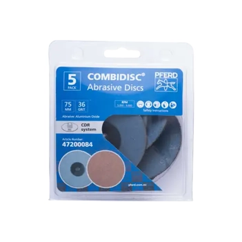 A36 CombiDisc Aluminium Oxide Abrasive Disc CDR 75 A 36 Pferd 47200084