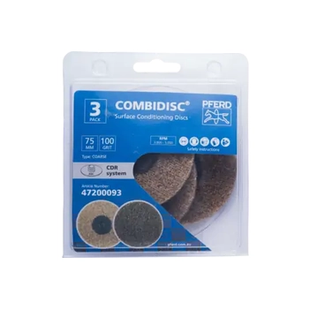 A100G CombiDisc Hard Non-Woven Disc CDR VRH 75 100 G Pferd 47200093