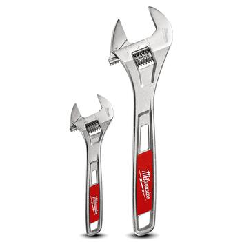 2-Pack 250mm (10") & 150mm (6") Adjustable Wrench Set Milwaukee 48227400