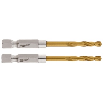 3.5mm Red Helix™ Titanium Drill Bit Milwaukee 48894807 (Pk:2)