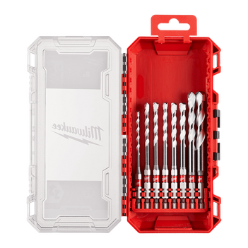 Shockwave Multi-Material Drill Bit 8Pc Set Milwaukee 49323560