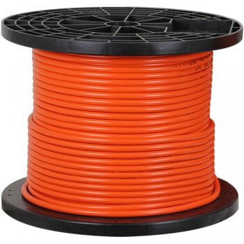 35mm2 Orange Welding Cable x 1 Mts Spool Bossweld 500020 main image