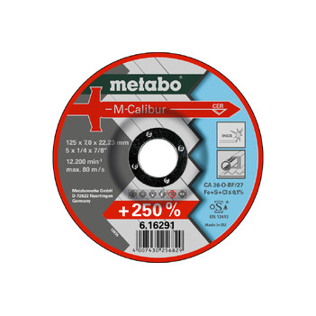 M-Calibur Inox Grinding Disc 125x7.0x22.23 616291000 Pack Of 25