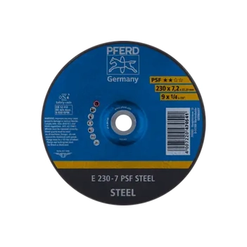 Grinding Wheels Universal Line PSF E230-7 PSF Steel Pferd 62023634 Pack of 10