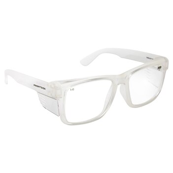 Safety Glasses Frontside Clear Lens With Clear Frame 650_C0
