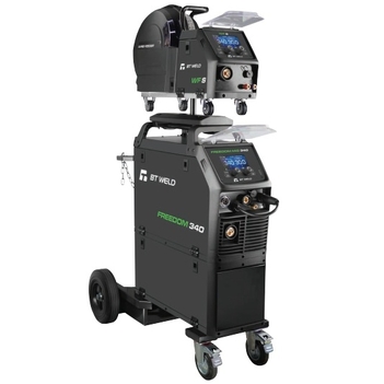 FREEDOM 340WF MIG Synergic/ Manual Compact Inverter Welder 415V BT Weld 659343