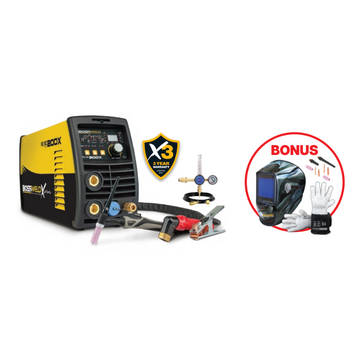 Tig Welder 200X AC/DC X-Series Bossweld 692200BONUS