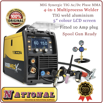 Multi Process 4 IN 1 Welder 240V 10 Amps MST 2000X4 Bossweld 699104