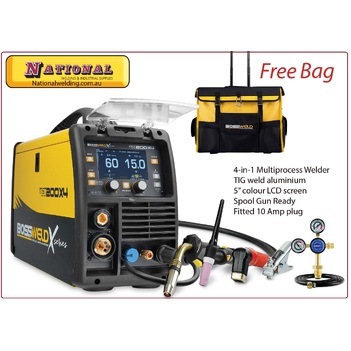 Multi Process 4 IN 1 Welder 240V 10 Amps Bonus Welder's Roller Bag MST 2000X4 Bossweld 699104_Bag