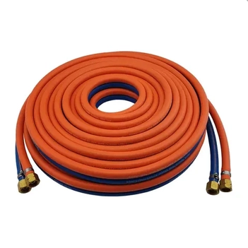 Harris Oxy / LPG  15 Metres 6mm Twin Hose With Fittings 6BOTH15MF