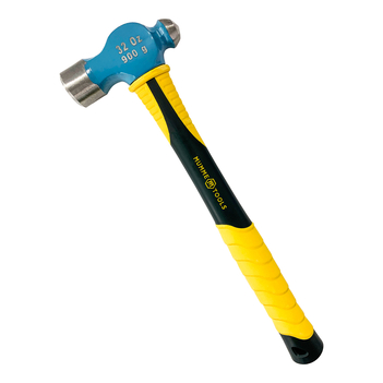 Ball Pein Hammer Normalised 900g Fibreglass Handle 370mm Long Mumme Tools 6NHBP5GFH0.900