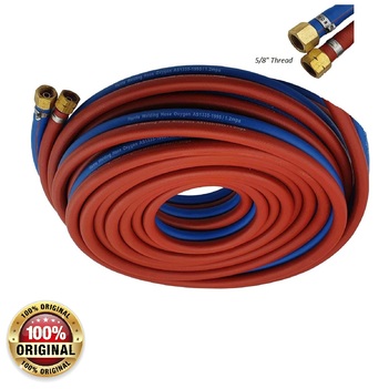 Harris Oxy /Acetylene 15 Metres 6mm Twin Hose With Fittings 6RBTH15MF