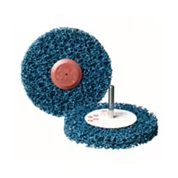 Scotch-Brite™ Roloc™ Clean and Strip Disc, C2-ZR, 61169, SiC Extra Coarse, 150 mm x 25 mm x 8 mm 3M 7000077916