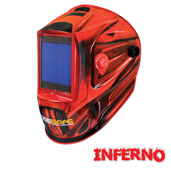 Inferno Mega View Electronic Welding Helmet 700173