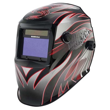 Electronic Welding Helmet X-Series Variable Shade XR4 Bossweld 700431