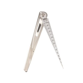 Taper Gauge With Hanger Hole, Metal Case and Pocket Clip 1-15mm 700AM