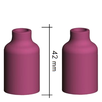 Gas Lens Alumina Cup Size 8 54N14 Binzel 701.0424 Pkt : 2