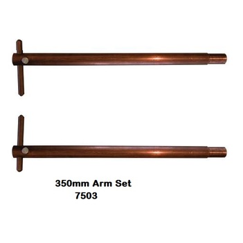 350mm Straight Arm Set 7503 18mm Dia 7503