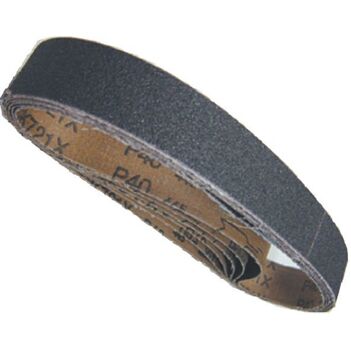 File Sander Belts 455 x 13 mm 80 Grit Silicon Carbide Pferd 75430309 Pkt : 10