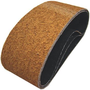 Portable Sanding Belt 610 x 100mm Yellow Cork Pferd 75601002 - Each