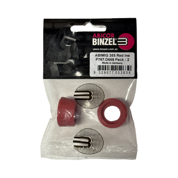 Head Insulation D12.2/16.5 Raspberry Red Binzel 767.D637.5 Pack of 2
