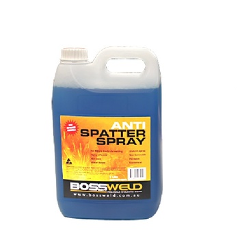 Anti Spatter Water-Based Blue 5 Litres Bossweld 800049
