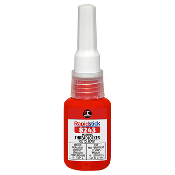 Rapidstick 8243 Threadlocker 10ml Medium Strength Oil Resist