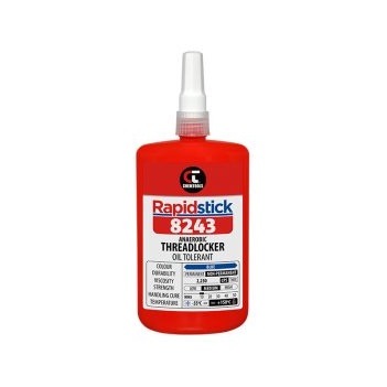 Rapidstick 8243 Threadlocker 250ml Med Strength Oil Resist