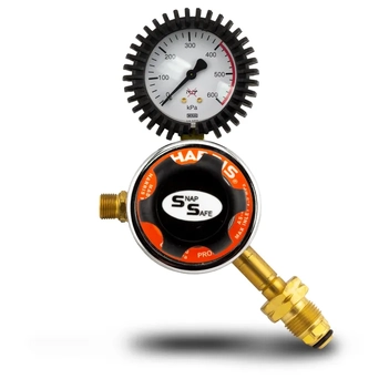 Harris Model 825 Propane Pressure Reg Snap safe Side Inlet, 0-400kpa