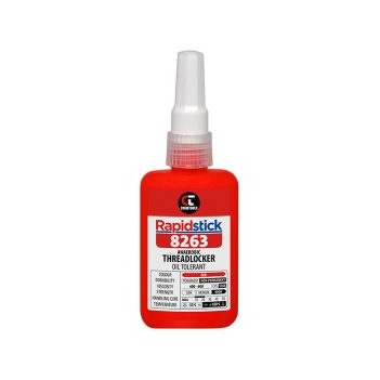 Rapidstick 8263 Threadlocker 50ml High Strength Oil Resist