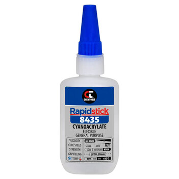 8435 Instant Adhesive 50g Toughened Clear